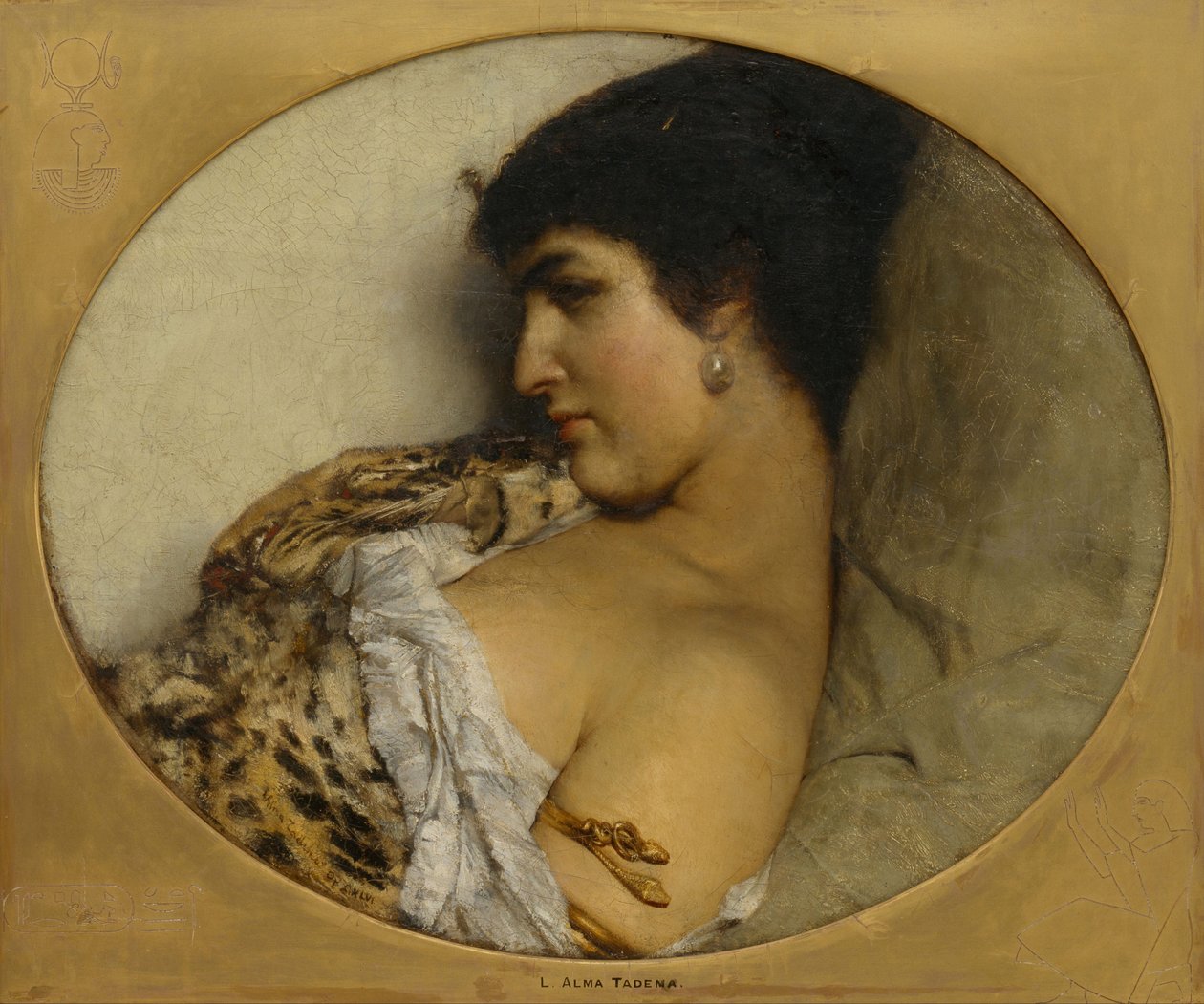 Kleopatra, 1875 od Lawrence Alma Tadema