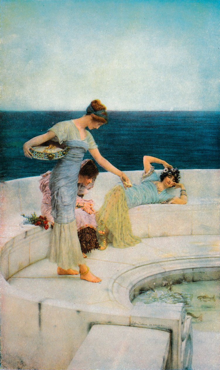 Stříbrní oblíbenci, c1903, 1918 od Lawrence Alma Tadema