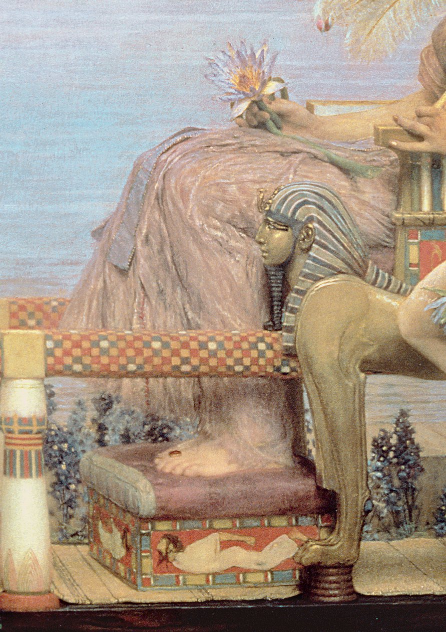 Nalezení Mojžíše faraonovou dcerou od Lawrence Alma Tadema