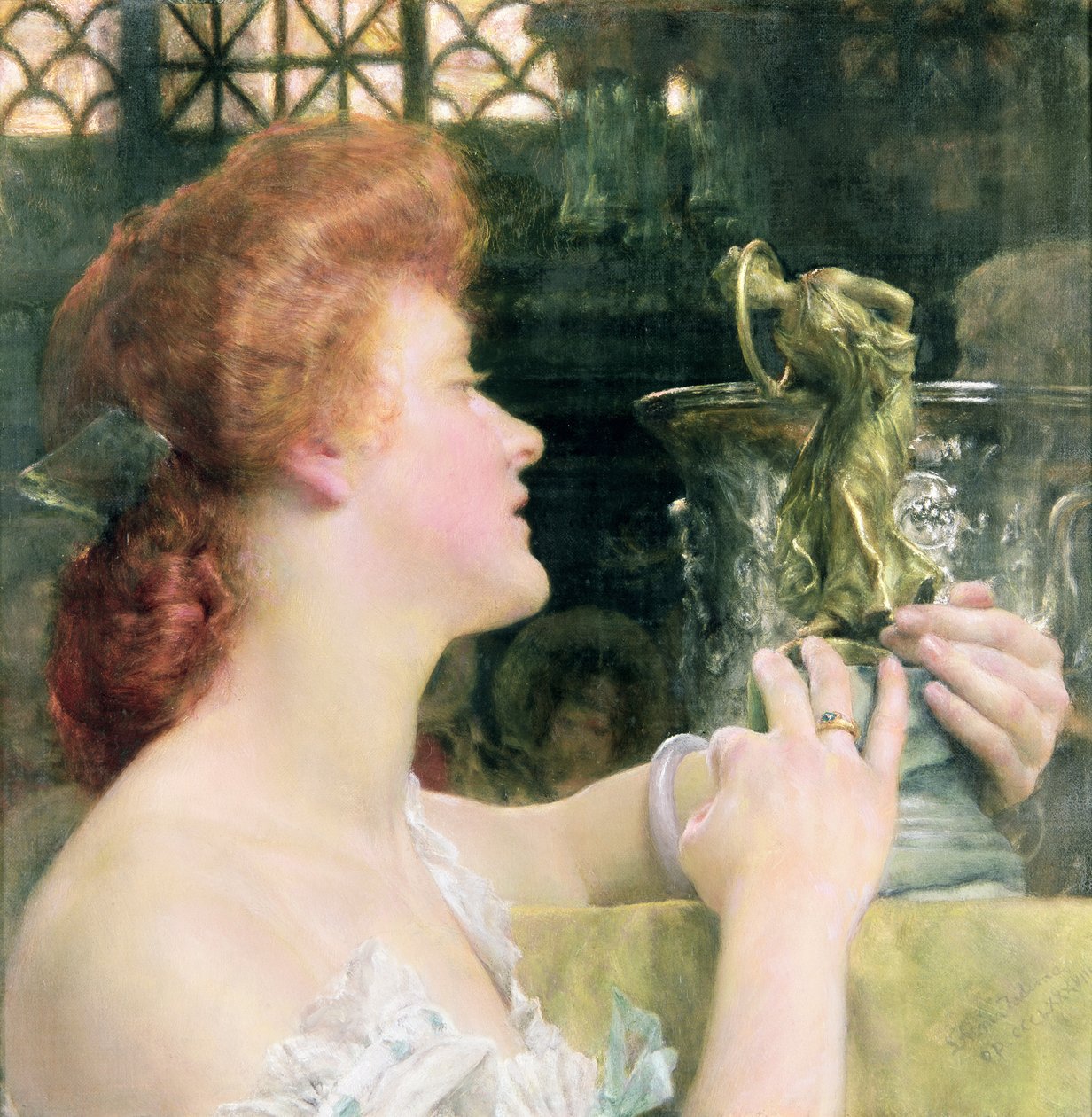 Zlatá hodina, 1908 od Lawrence Alma Tadema