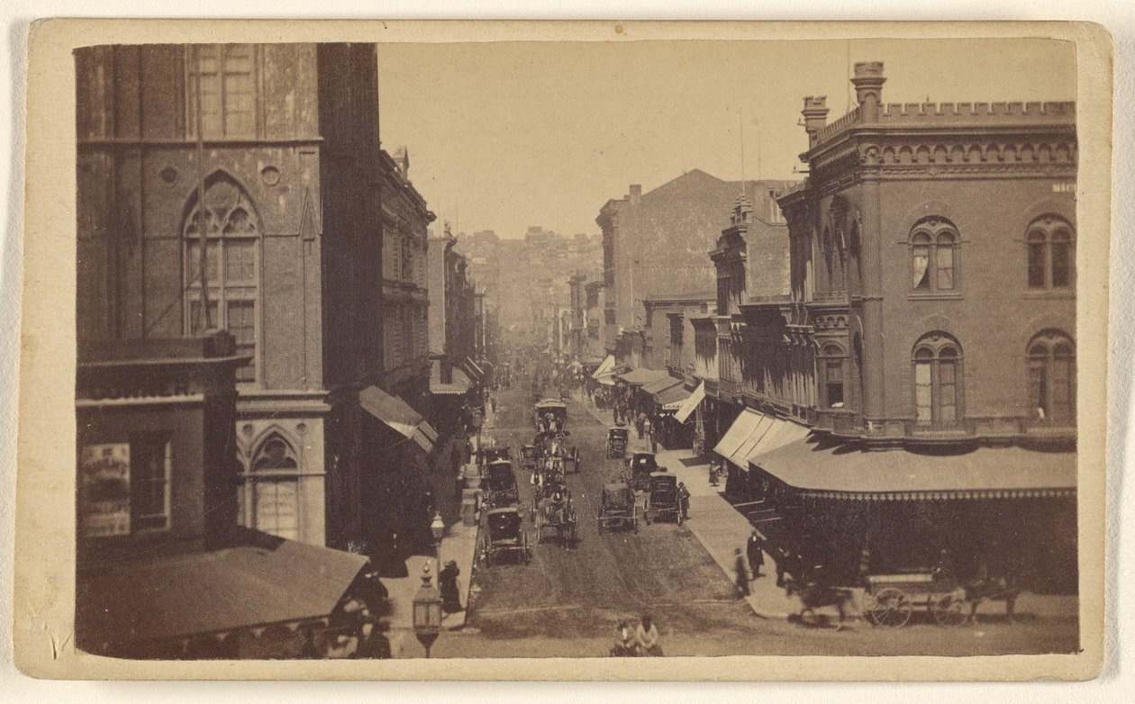 Montgomery Street od Market Street; San Francisco; okamžité. od Lawrence and Houseworth