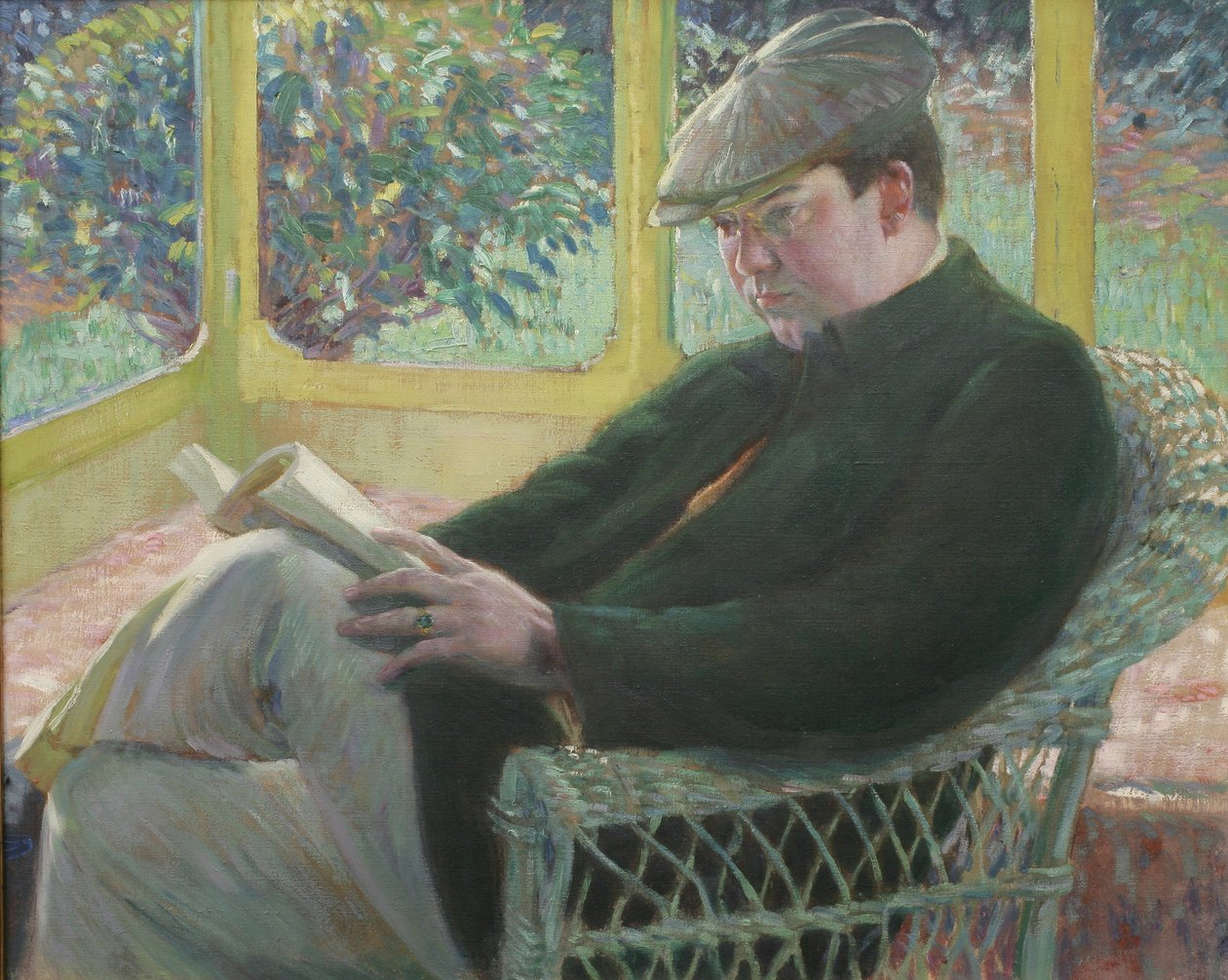 Frederick Carl Frieseke (olej na plátně) od Lawton Parker