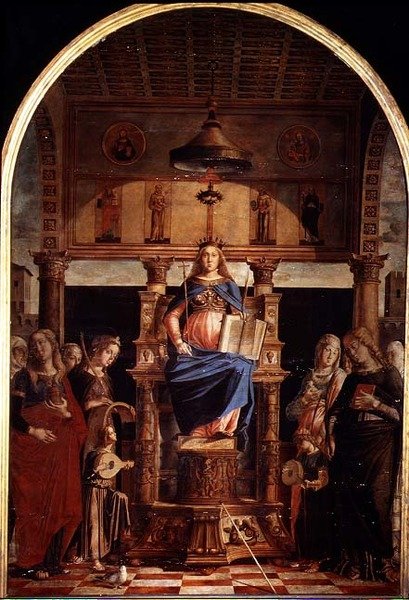 Oltář Santa Veneranda (panel) od Lazzaro Bastiani