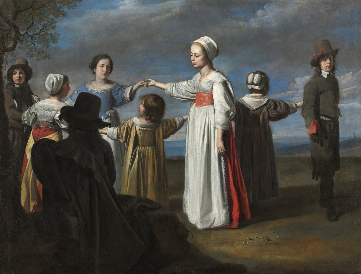 Tančící děti, c. 1650. od Le Nain