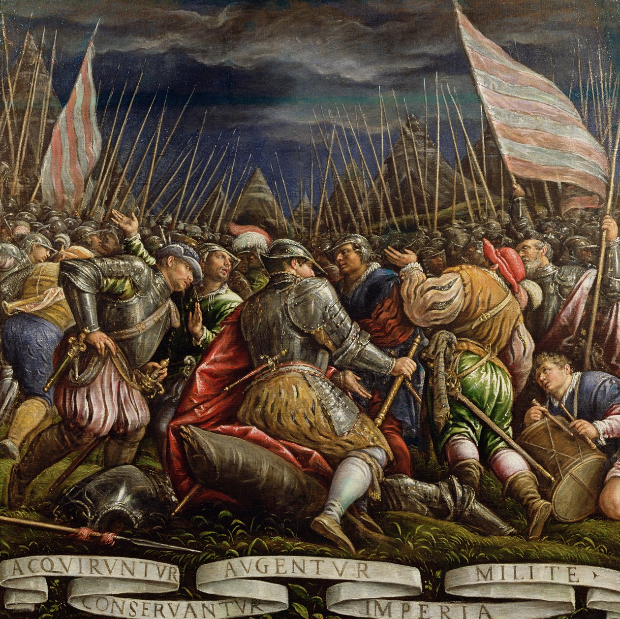 Válečná rada od Leandro da Ponte Bassano