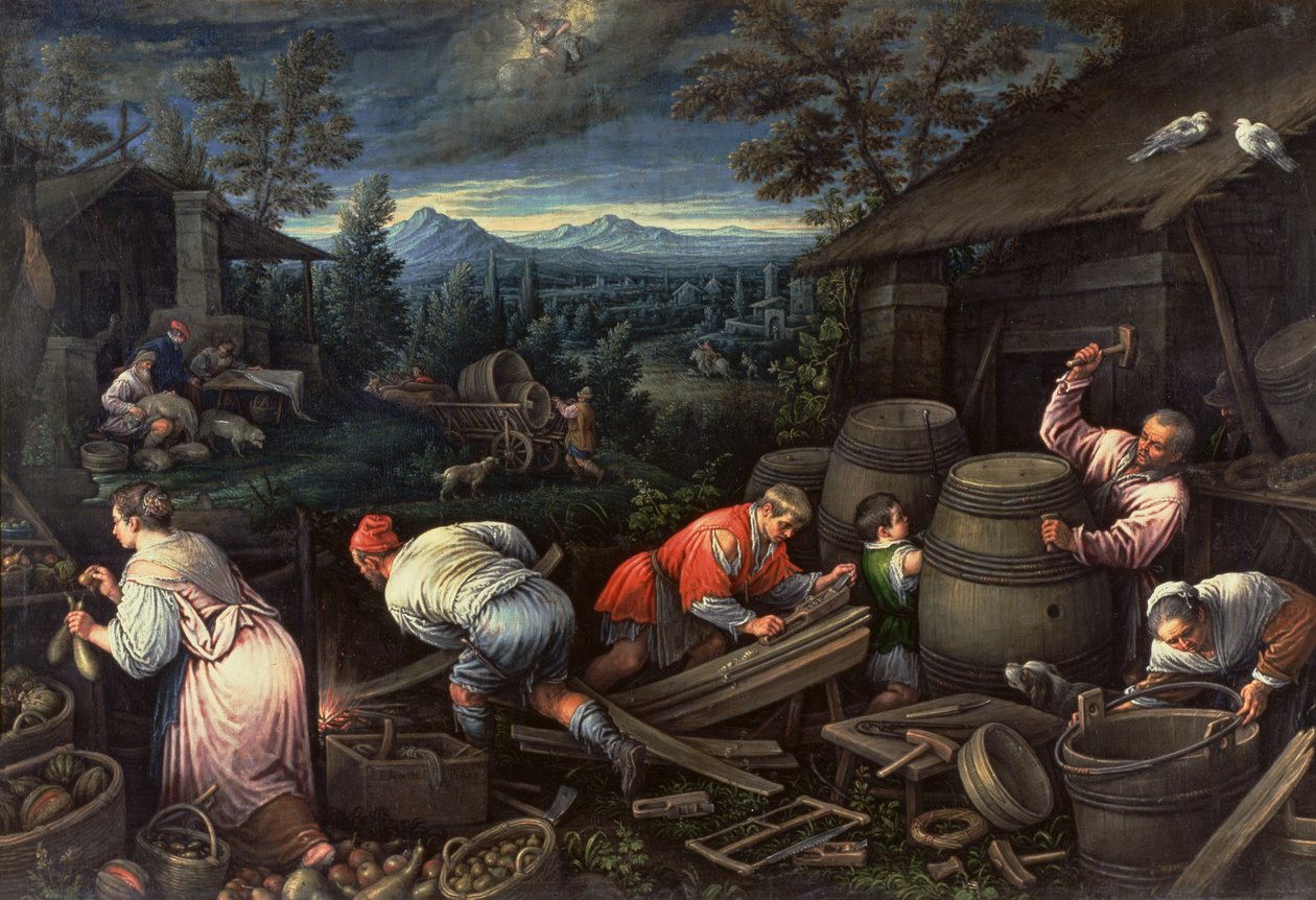 srpna 1595-1600 od Leandro da Ponte Bassano