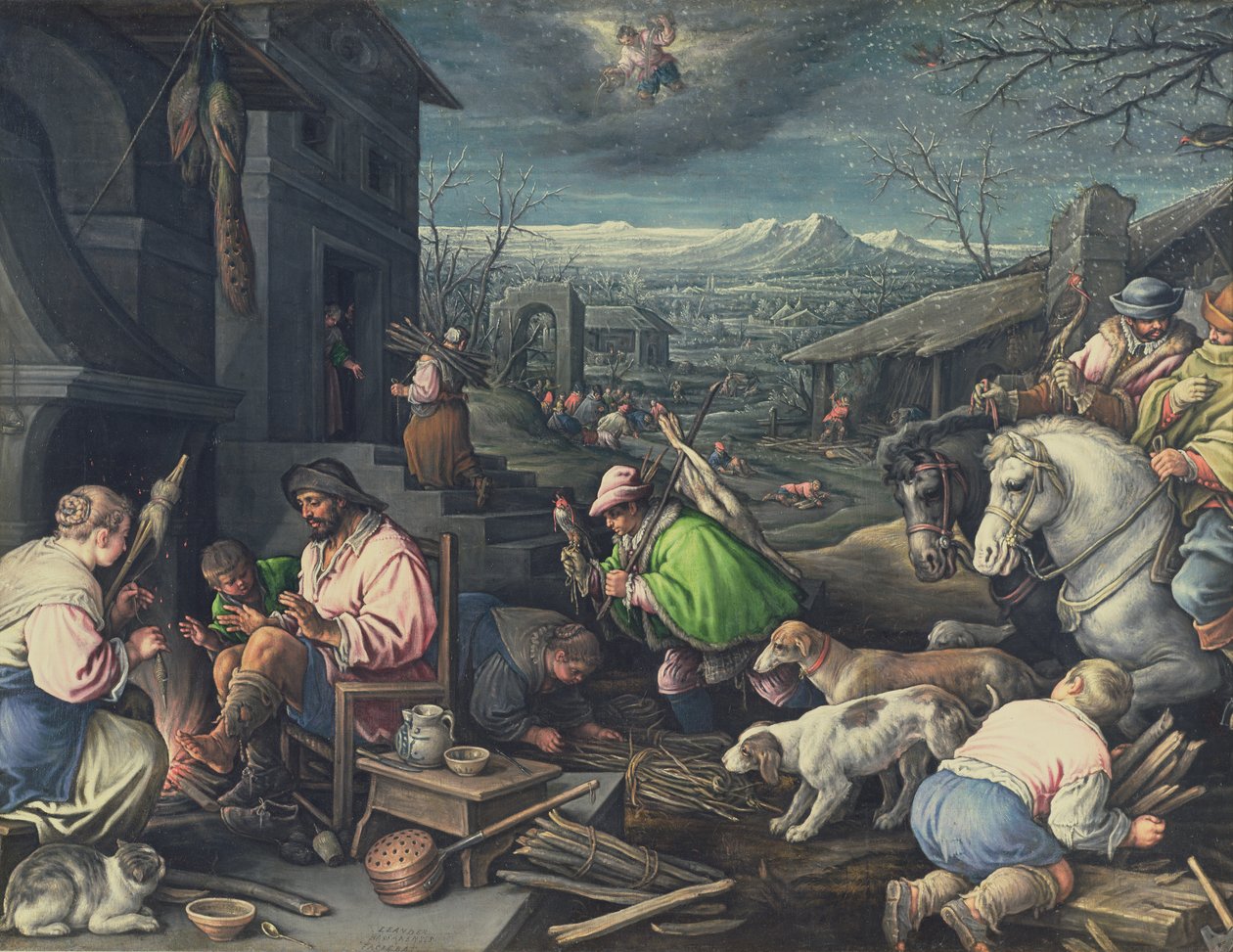 ledna 1595-1600 od Leandro da Ponte Bassano