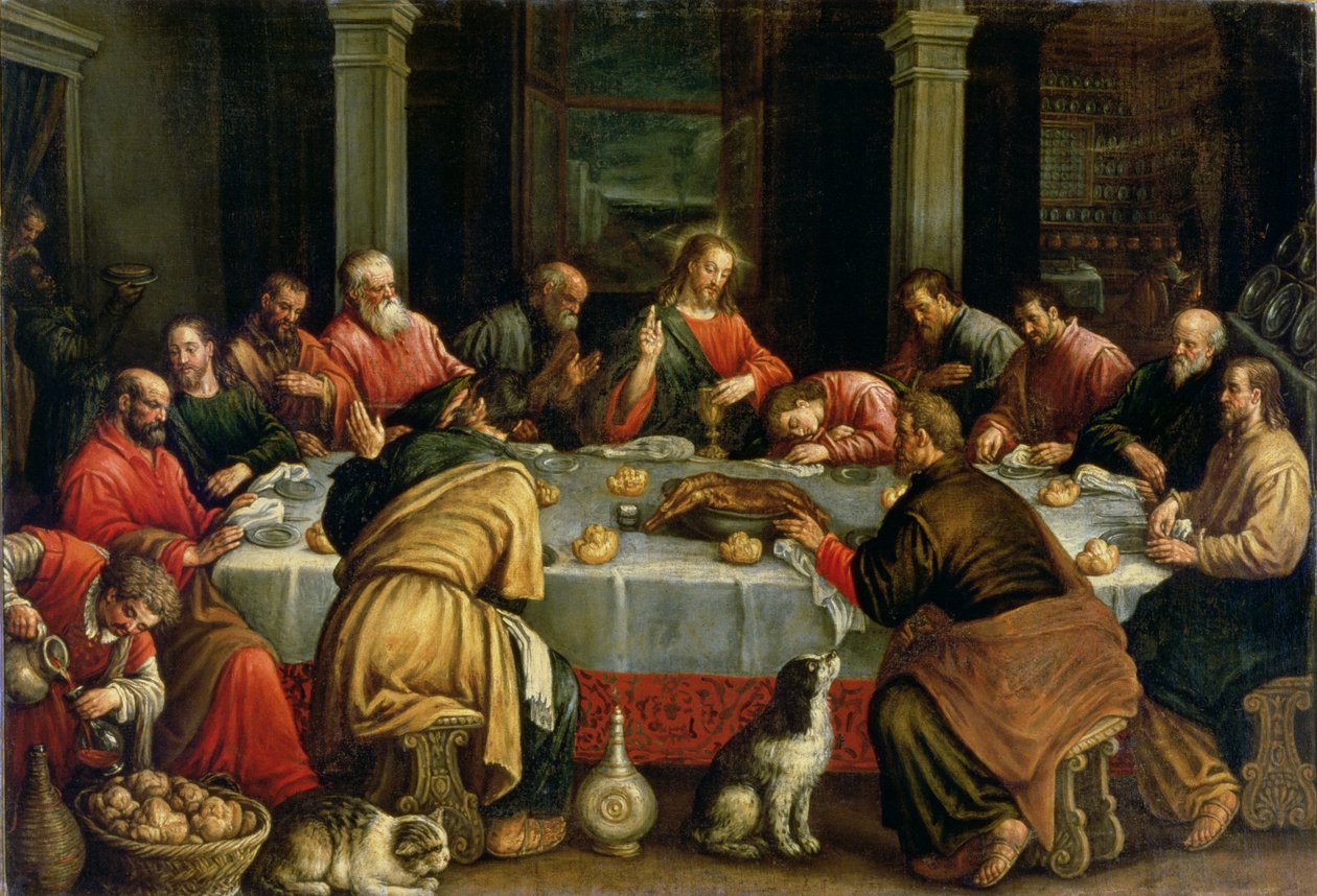 Poslední večeře od Leandro da Ponte Bassano
