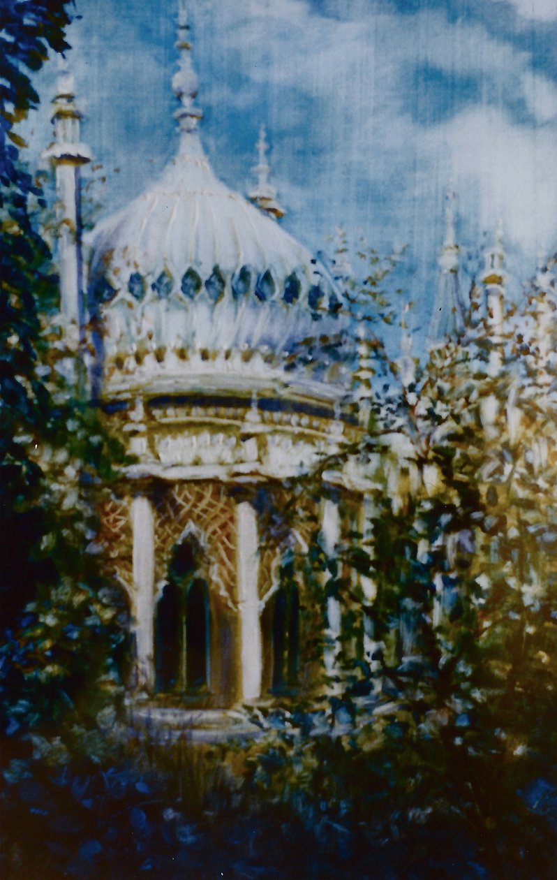 Brighton Pavilion, 2000 (olej na papíře) od Lee Campbell