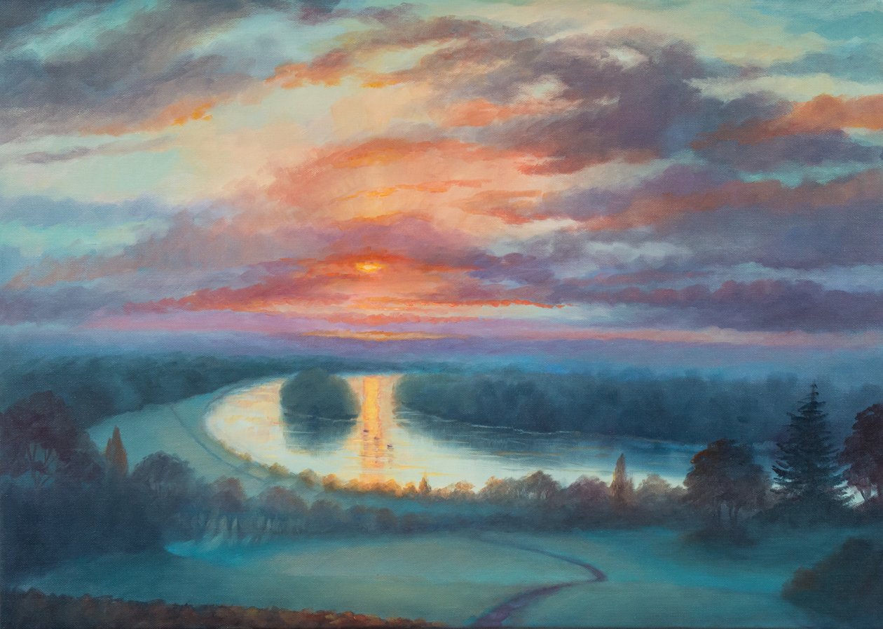 Pohled na září – Richmond, 2017, od Lee Campbell