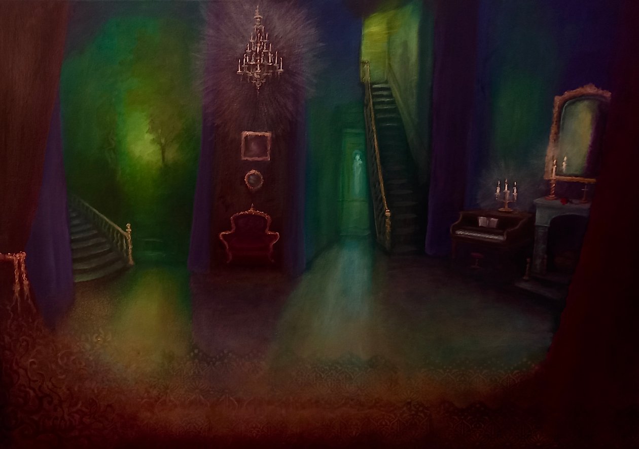 Arsenic and Old Lace, 2024 (olej na plátně) od Lee Campbell