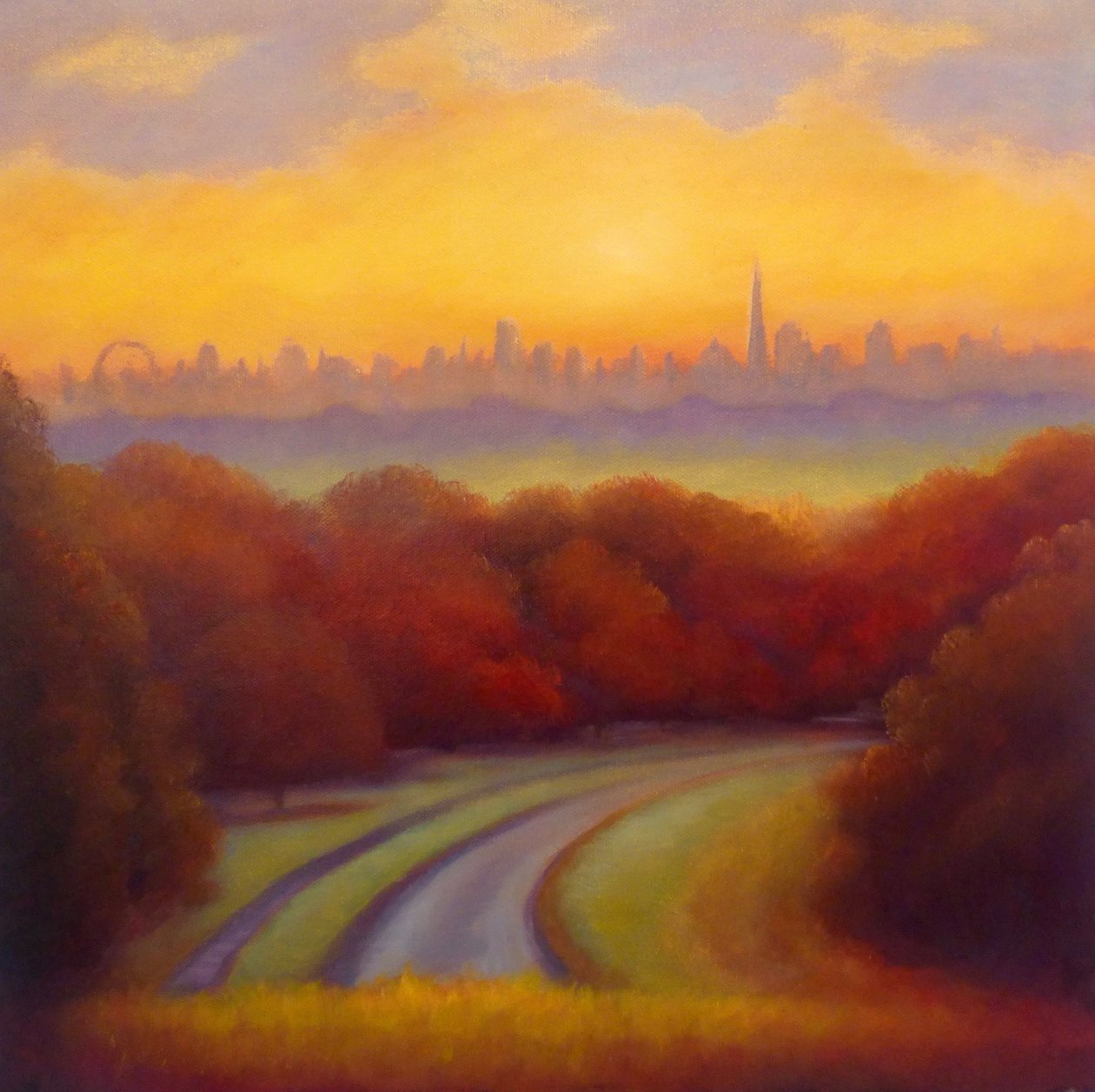 Autumn Dawn Richmond Park, 2023 od Lee Campbell