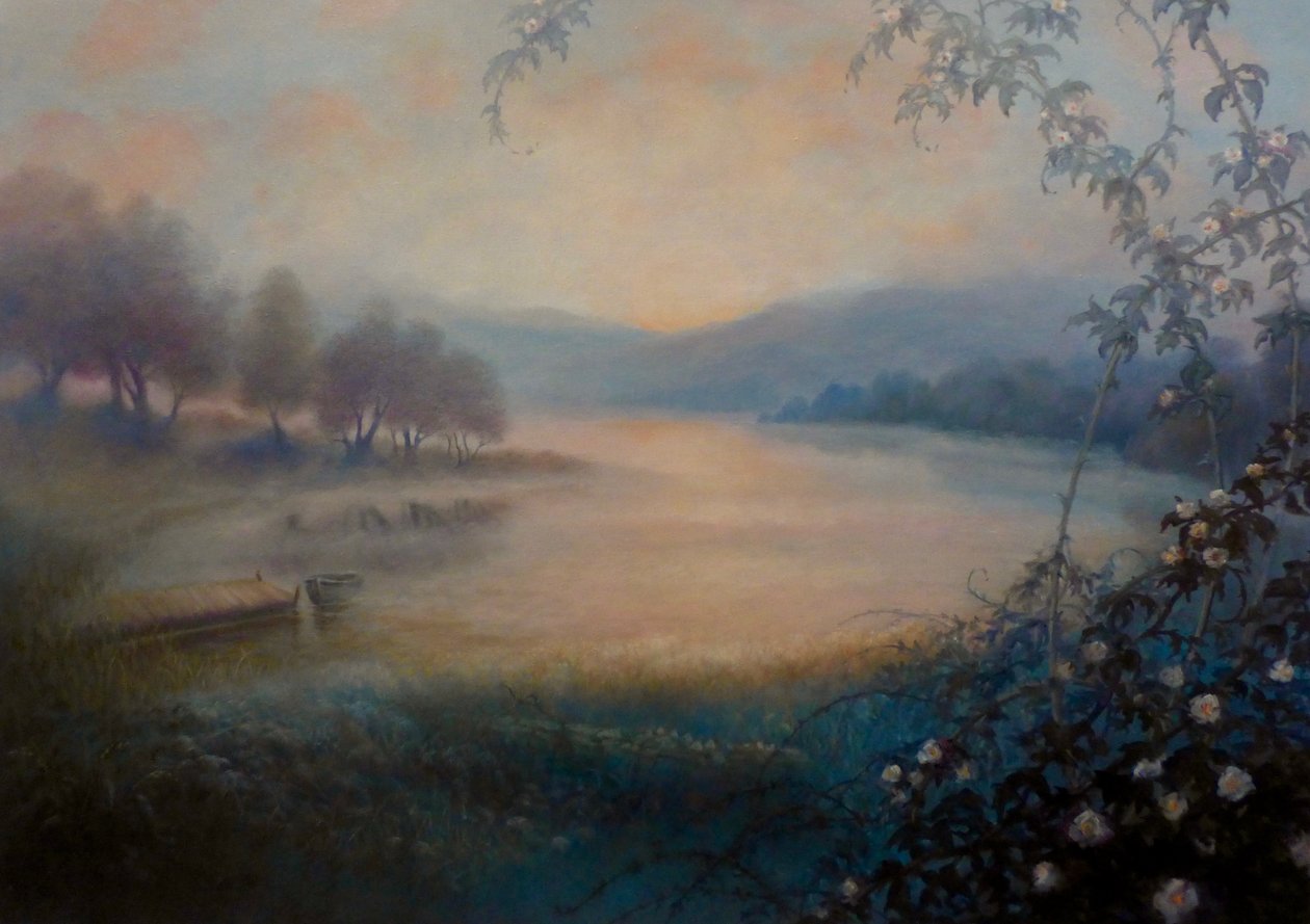 Place to Dream, 2022 (olej na plátně) od Lee Campbell