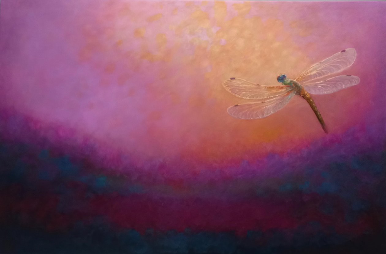 Éterický, 2025 (olej na plátně) od Lee Campbell