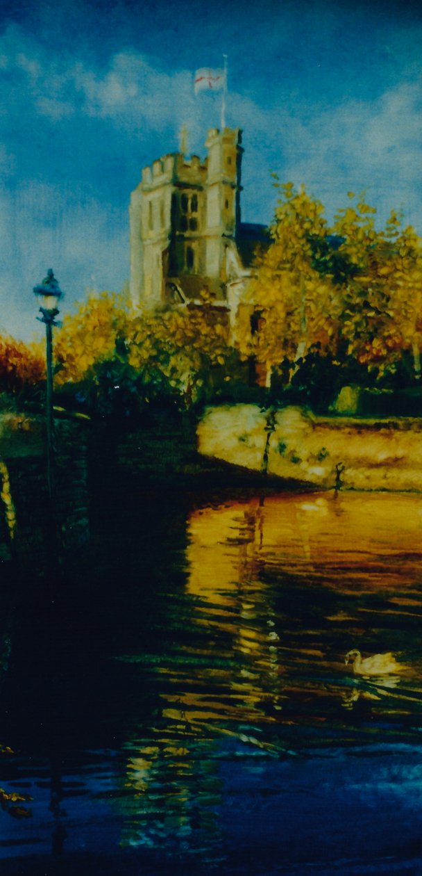 Příliv, 2003 (olej na papíře) St. Marys, Twickenham od Lee Campbell