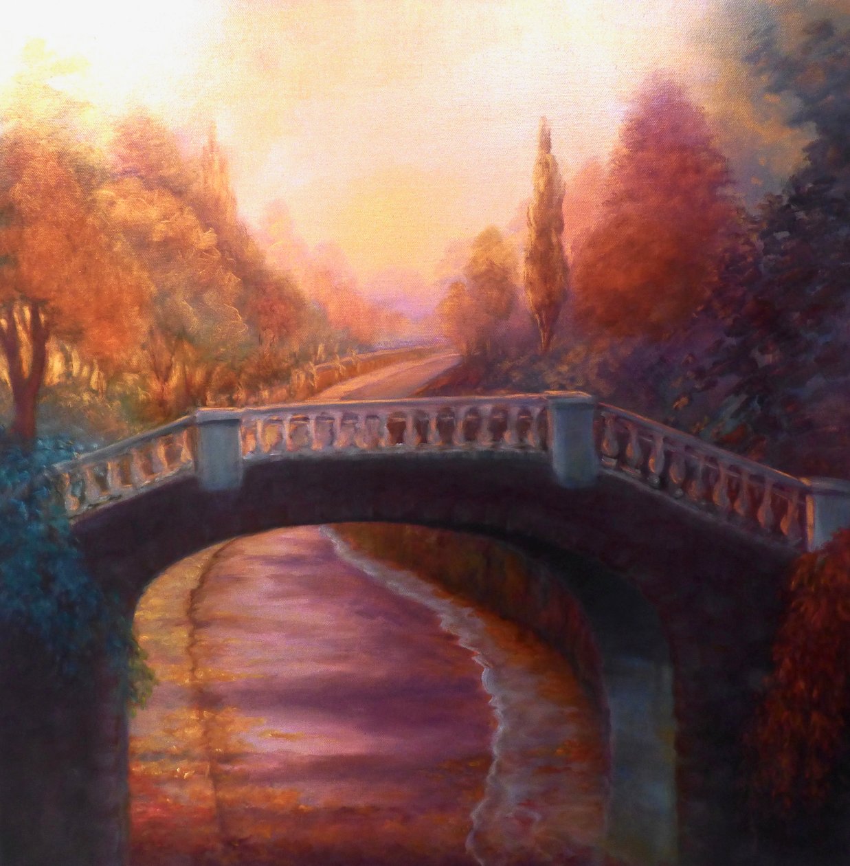 High Tide Twickenham Embankment, 2020 od Lee Campbell