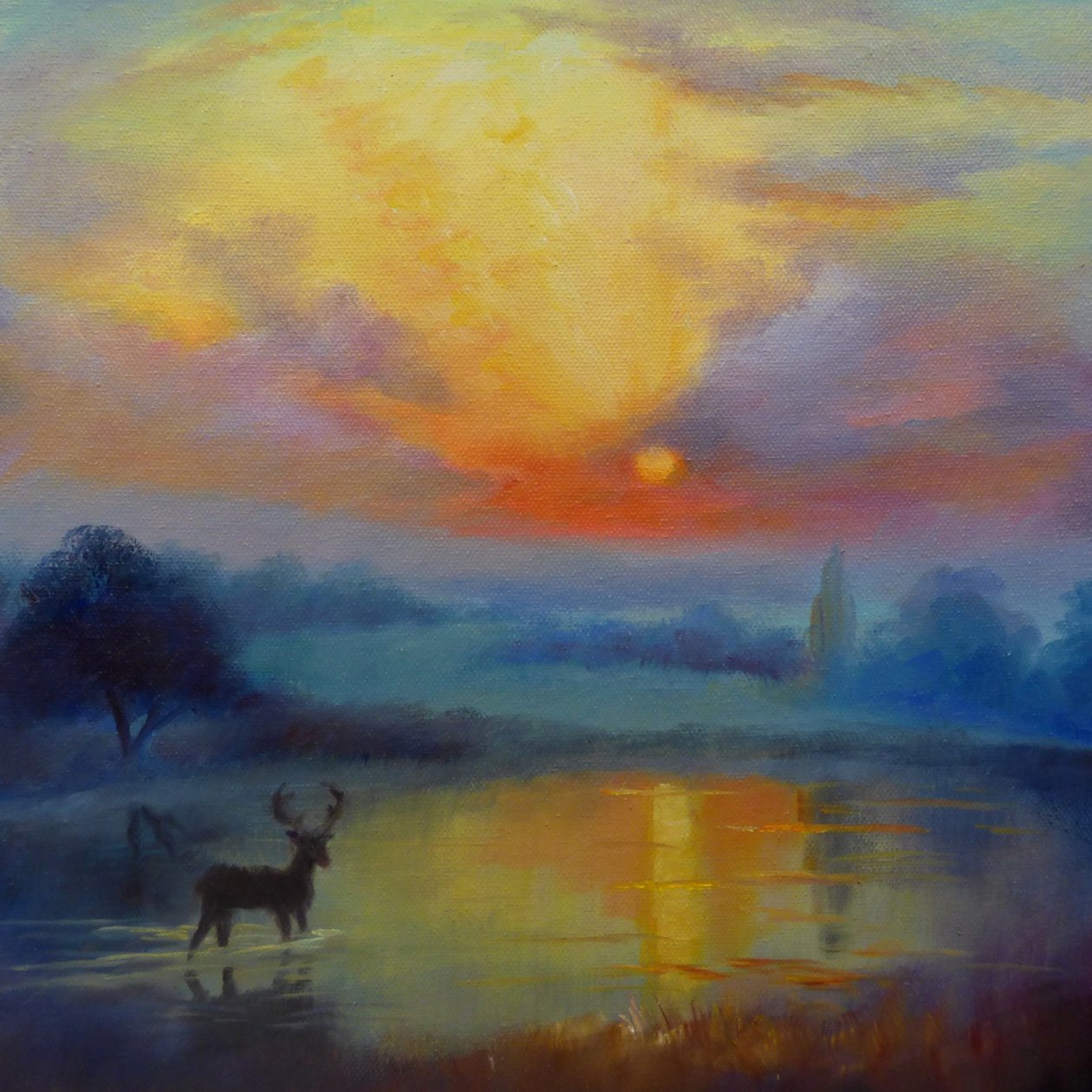 Richmondský park, 2019 od Lee Campbell