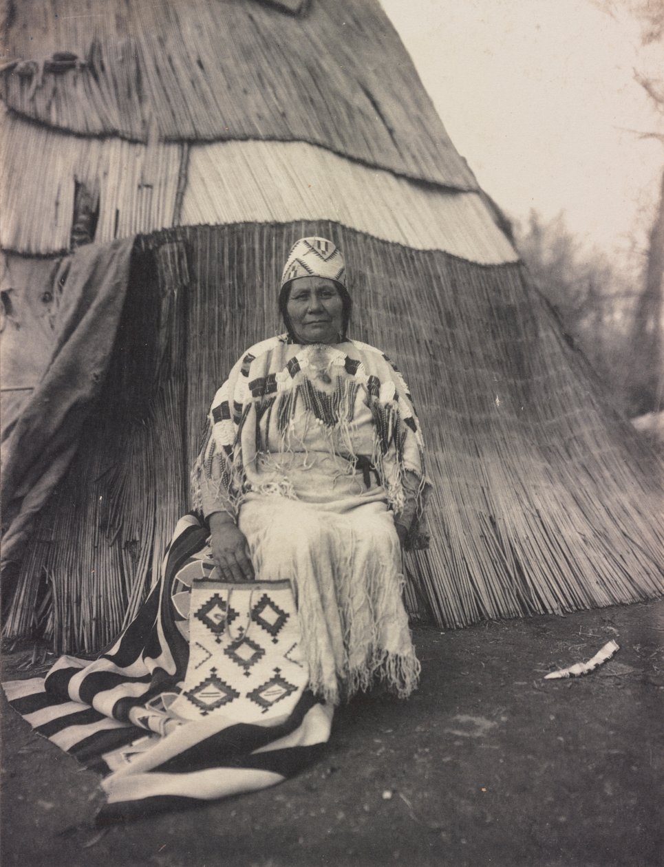 Edna Kash-kash, indická žena Cayuse od Lee Moorhouse