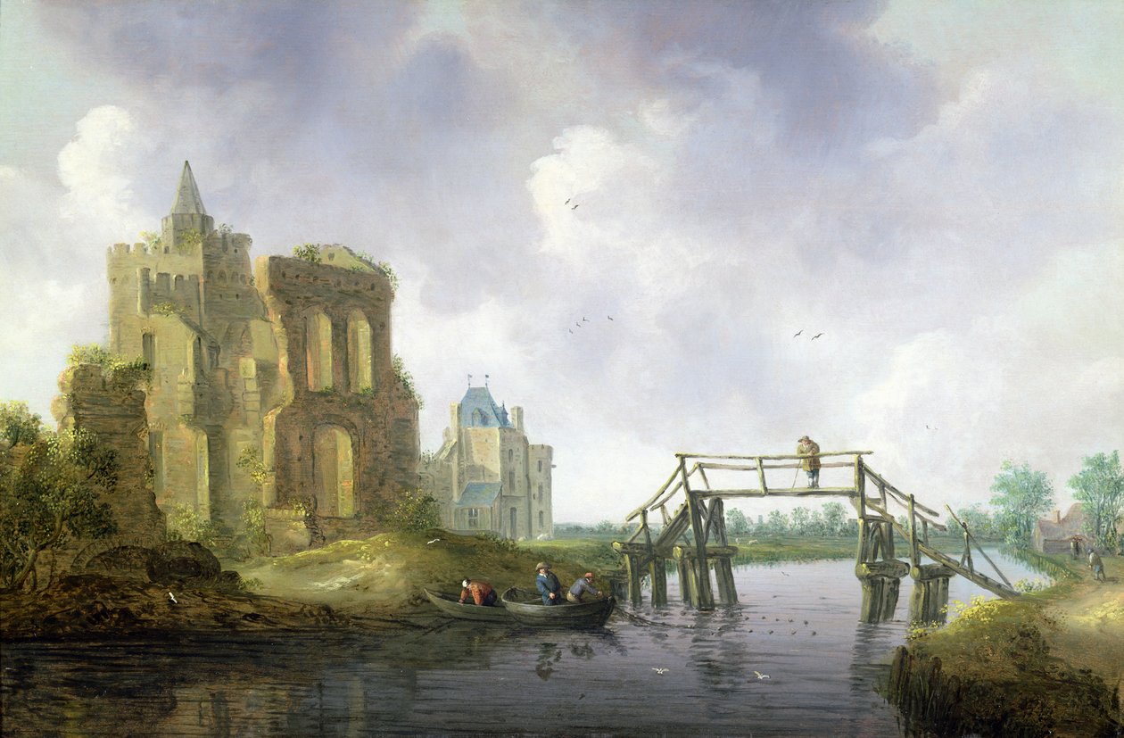 Most v Heemstede, mimo Haarlem od Leendert or Leonard Knijff