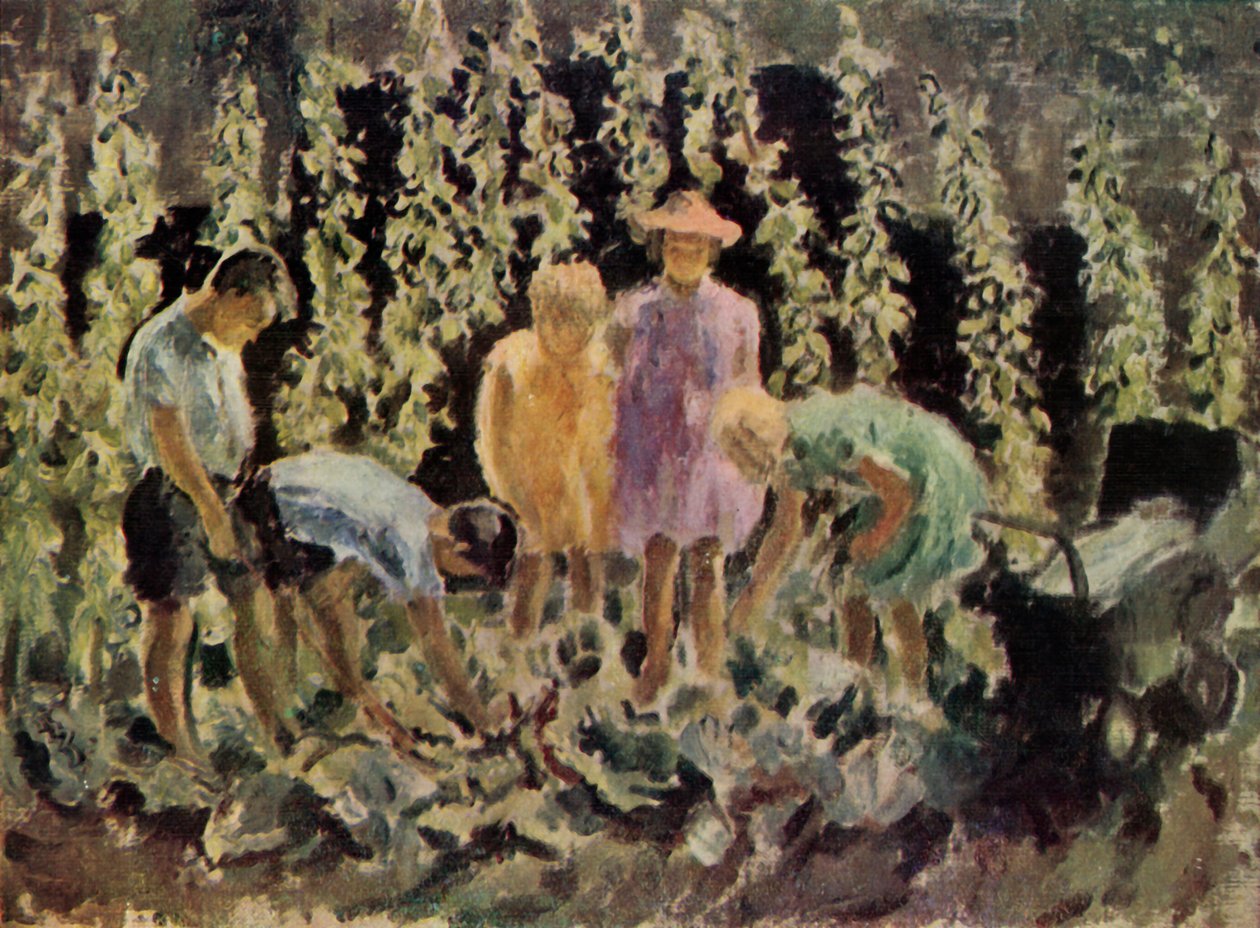 „Evakuovaní pěstující zelí“, 1940, 1943. od Leila Faithfull