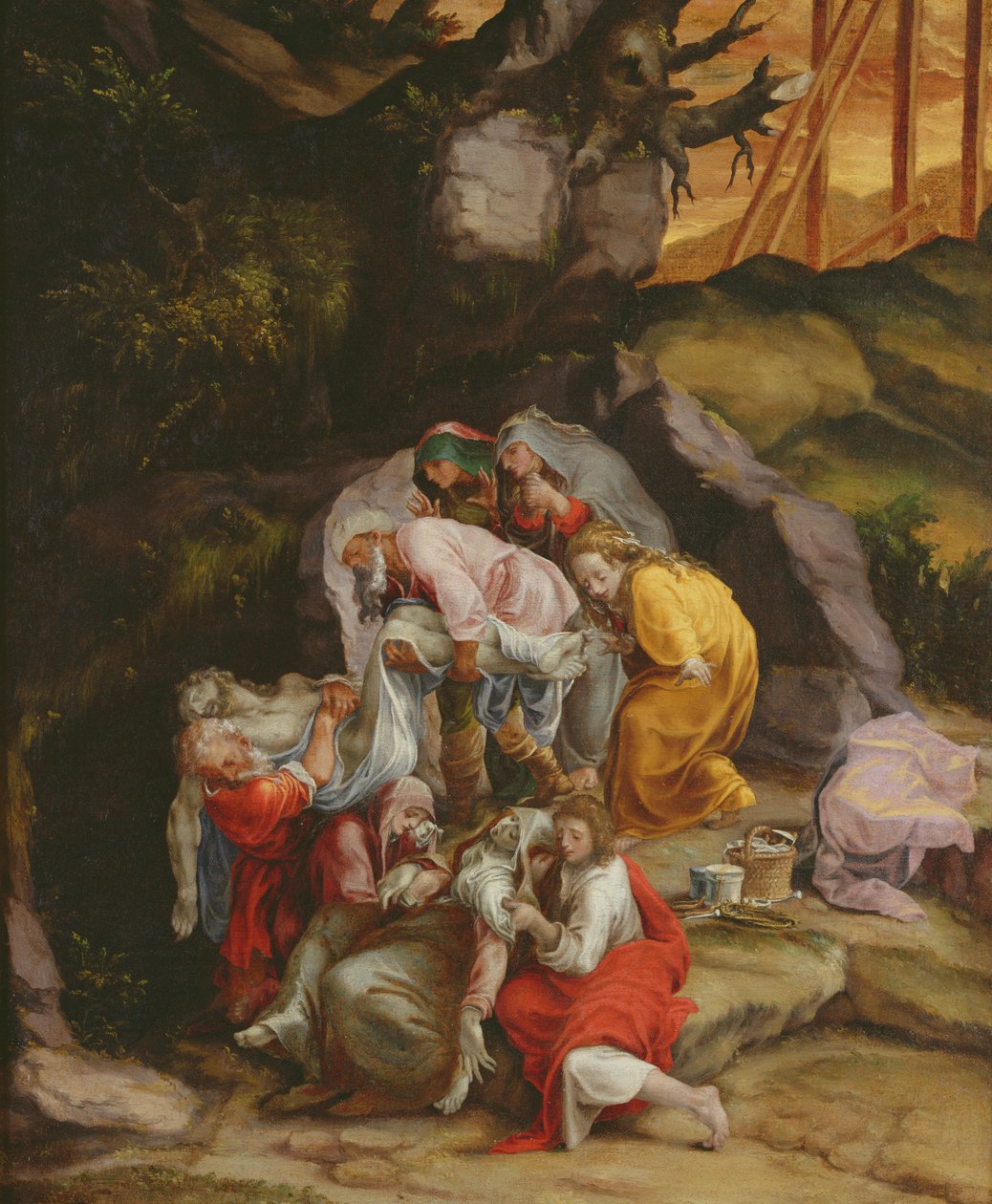 Pohřeb od Lelio Orsi da Novellara