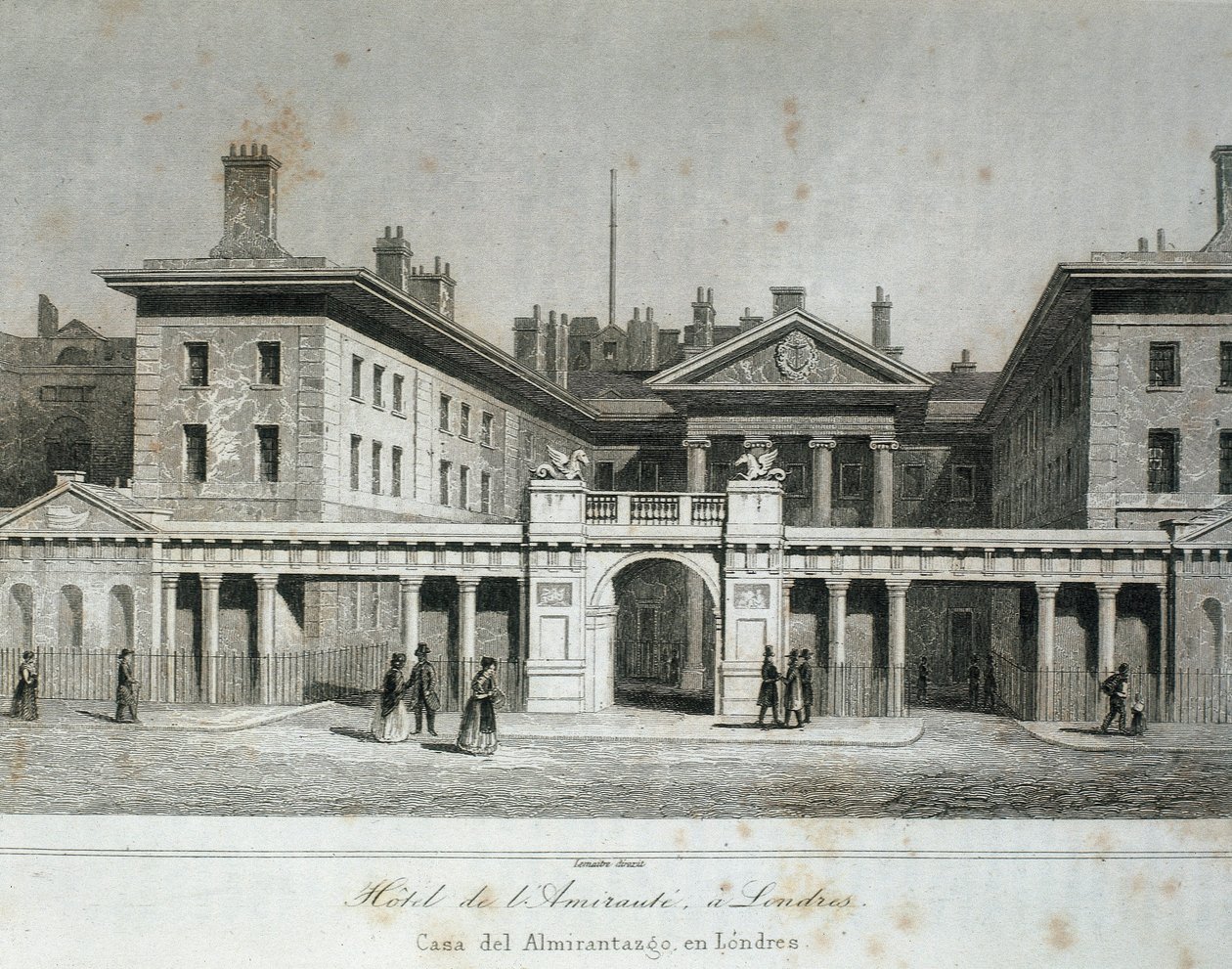 Admirality Palace, Londýn, Anglie, Velká Británie od Lemaitre