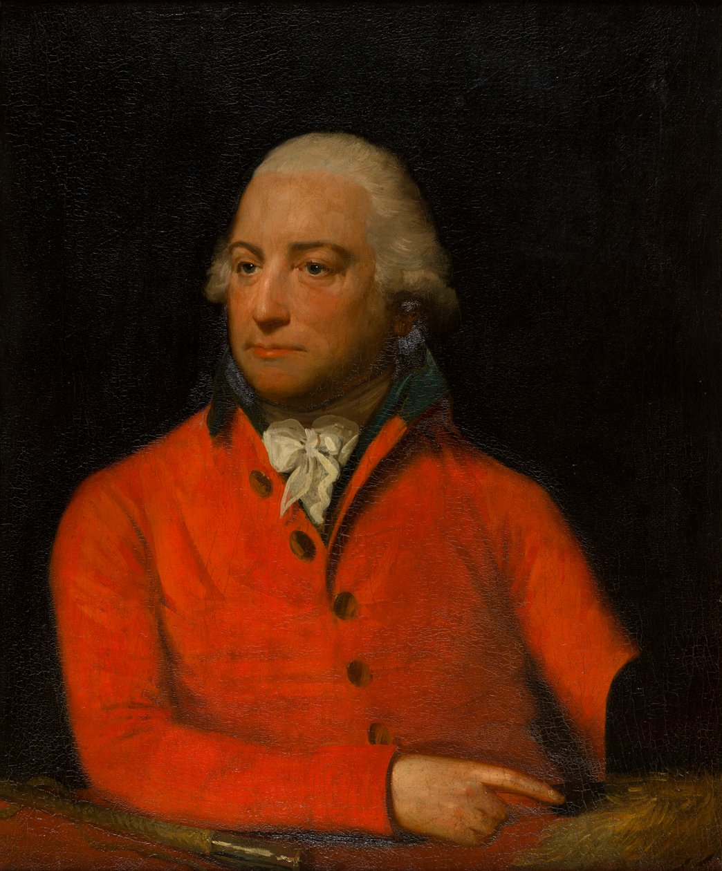 Portrét George Forestera z Willey, Shropshire, cca 1780-1802 (olej na plátně) od Lemuel Francis (after) Abbott