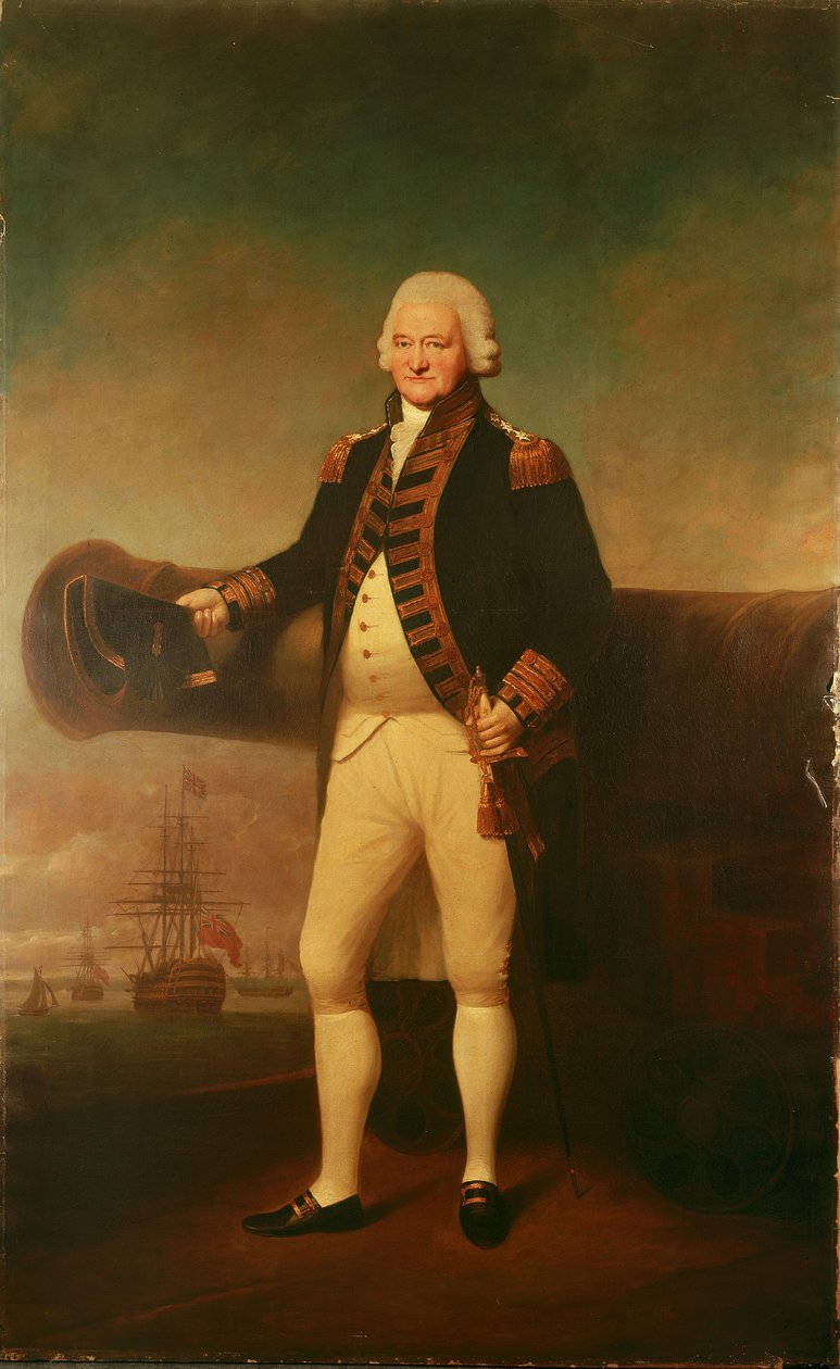 Admirál sir Peter Parker (1721-1811), asi 1799 (olej na plátně) od Lemuel Francis Abbott