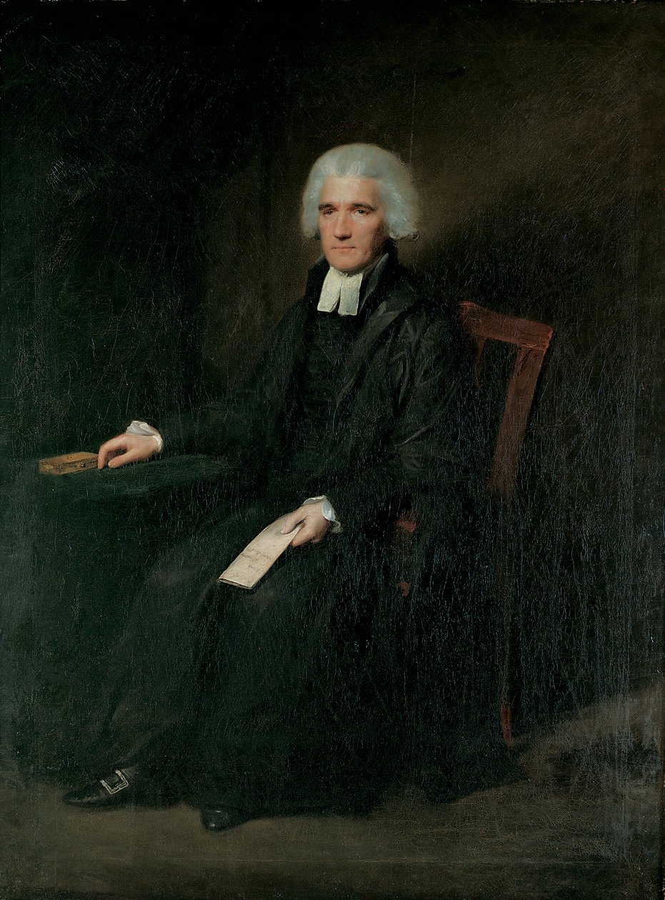 John Grant z Kilgrastonu, d.1793 (olej na plátně) od Lemuel Francis Abbott