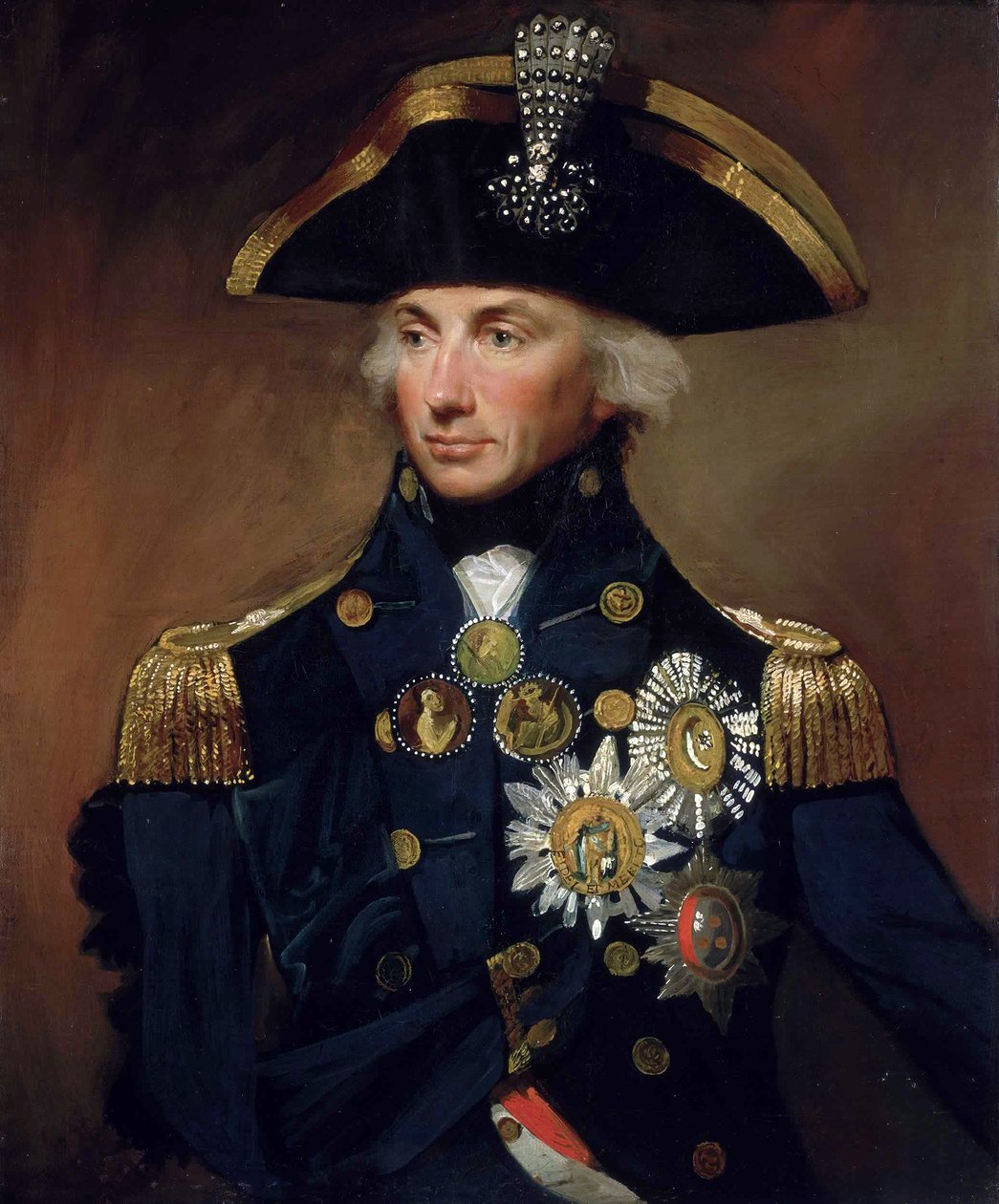 Kontradmirál sir Horatio Nelson, 1758-1805 od Lemuel Francis Abbott