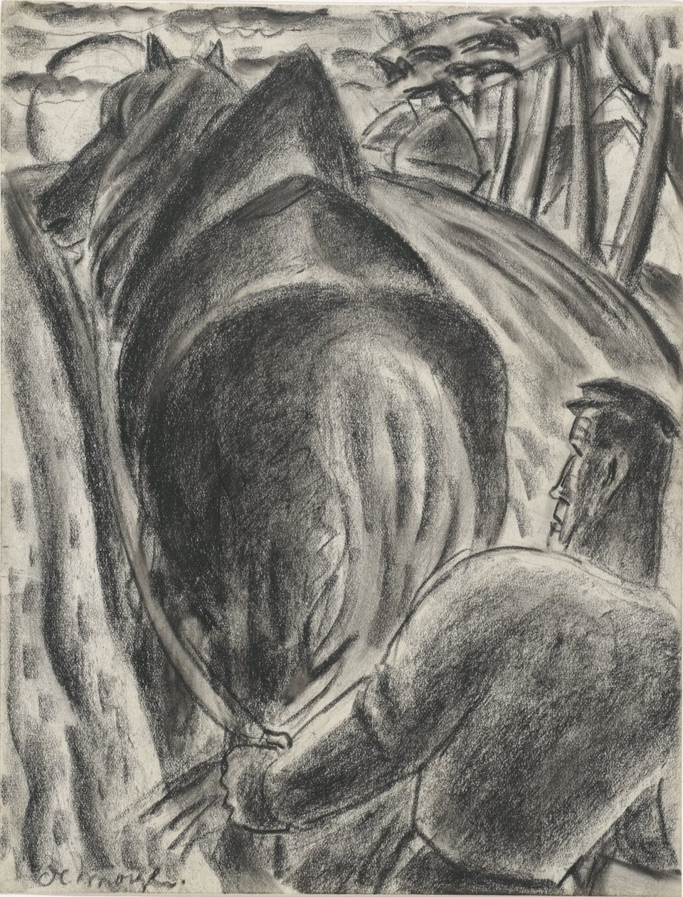 The Morning (název na objektu) od Leo Gestel (signed by artist)
