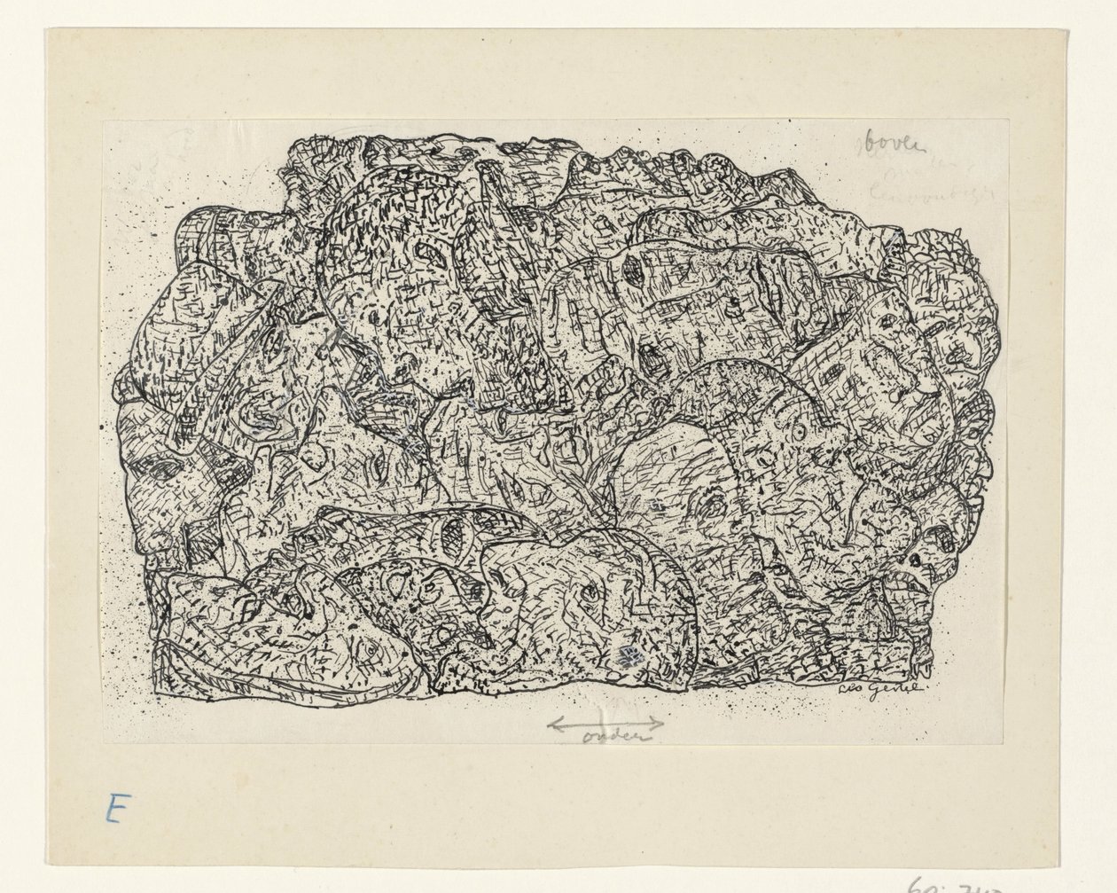 hlavy od Leo Gestel (signed by artist)