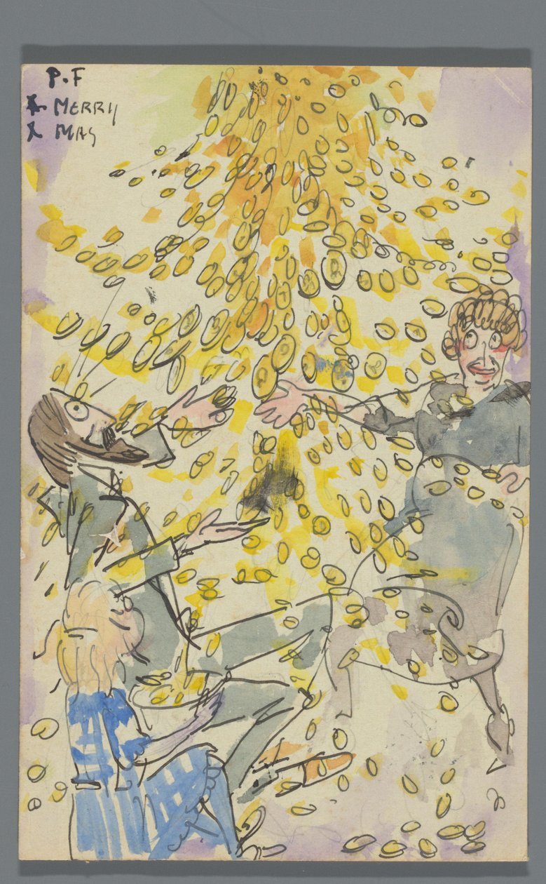 Postkarte an Jan Ponstijn od Leo Gestel