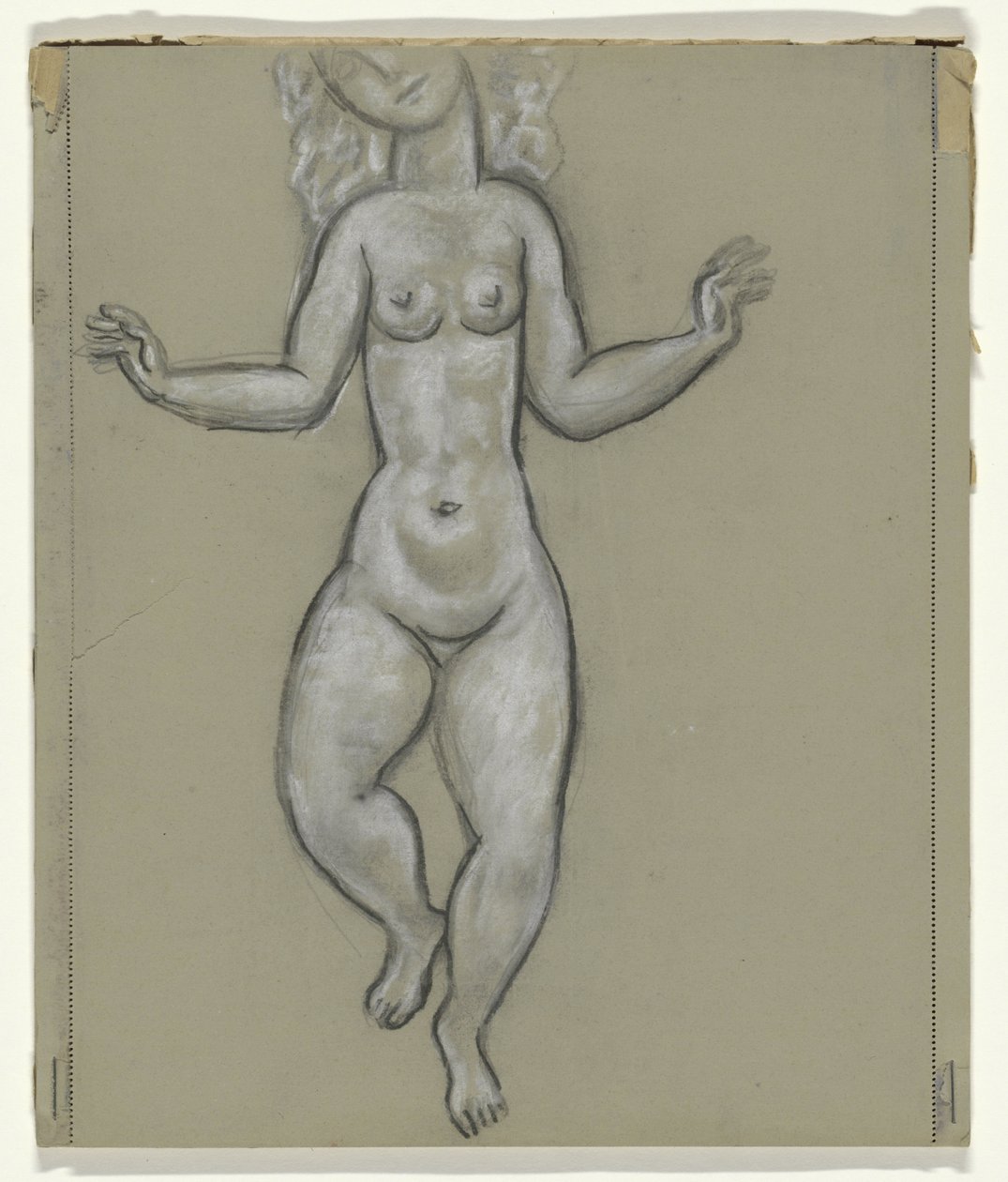 Tančící nahá žena od Leo Gestel