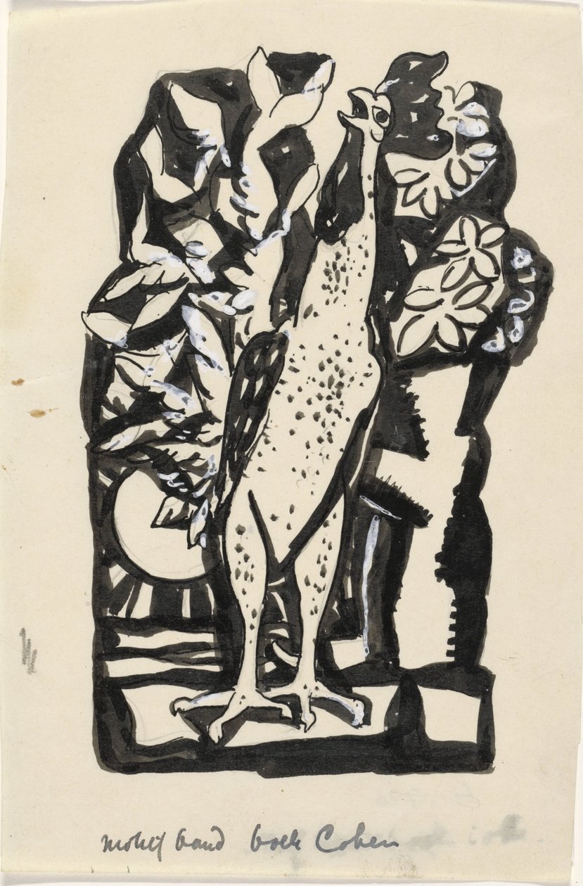 kokrhající kohout od Leo Gestel