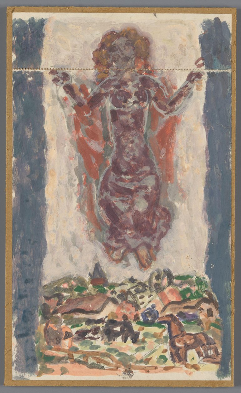 Design pro kapelu: Karl Baarslag, S.O.S., [1936-1937] od Leo Gestel