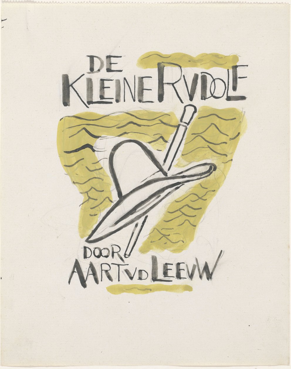 Návrh vazby pro: Aart van der Leeuw, Malý Rudolf, 1930 od Leo Gestel