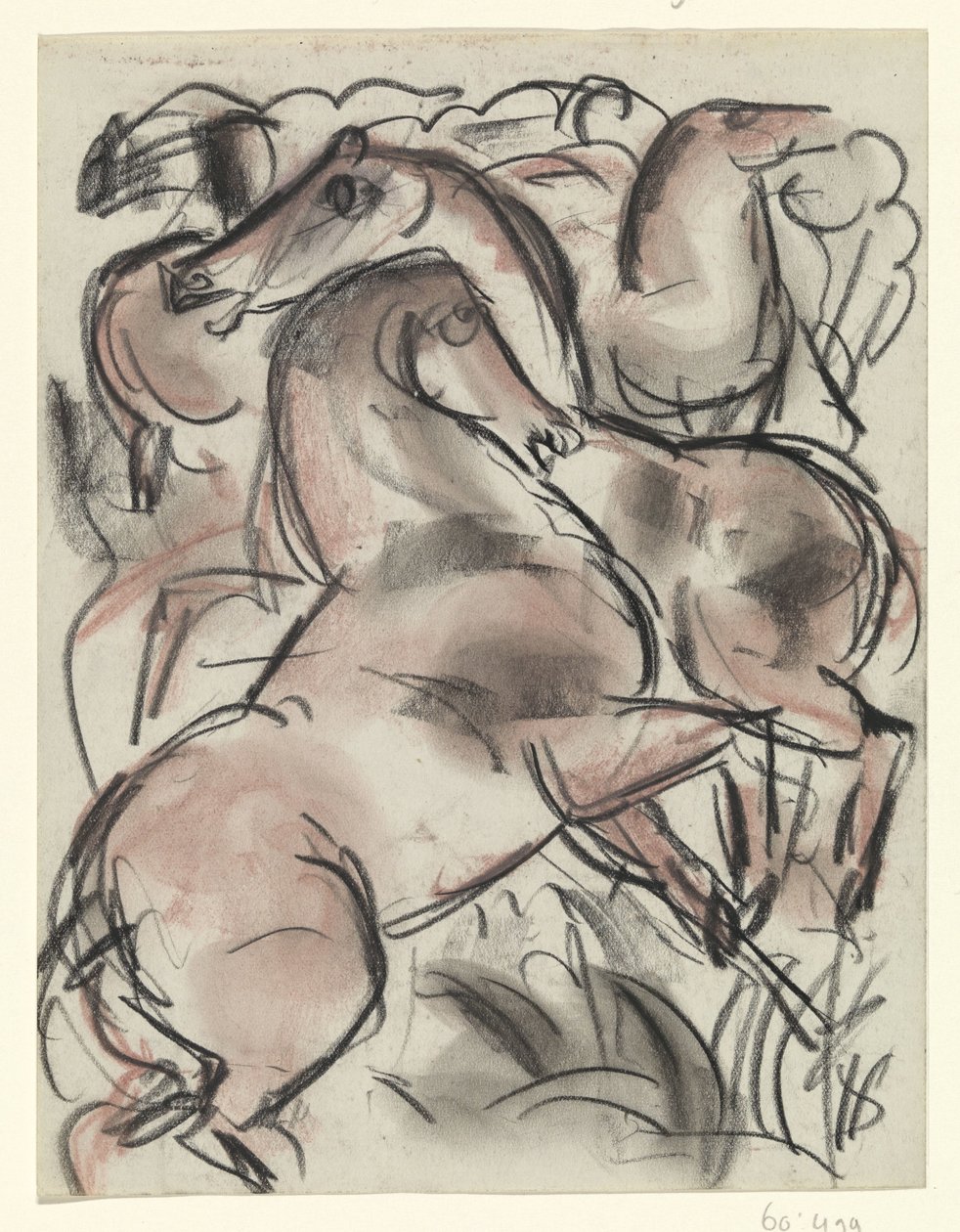 Koně v přírodě od Leo Gestel