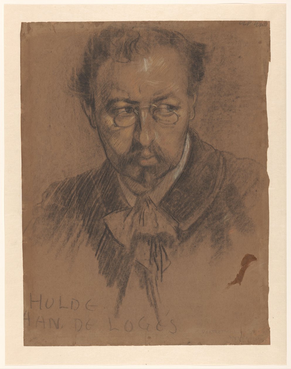 Portrét Leenderta Adriaana Schilta od Leo Gestel