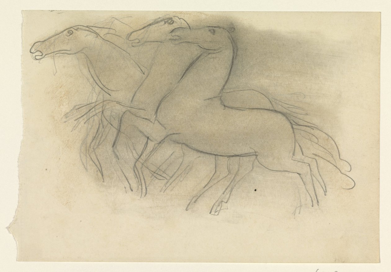 Běžící koně od Leo Gestel