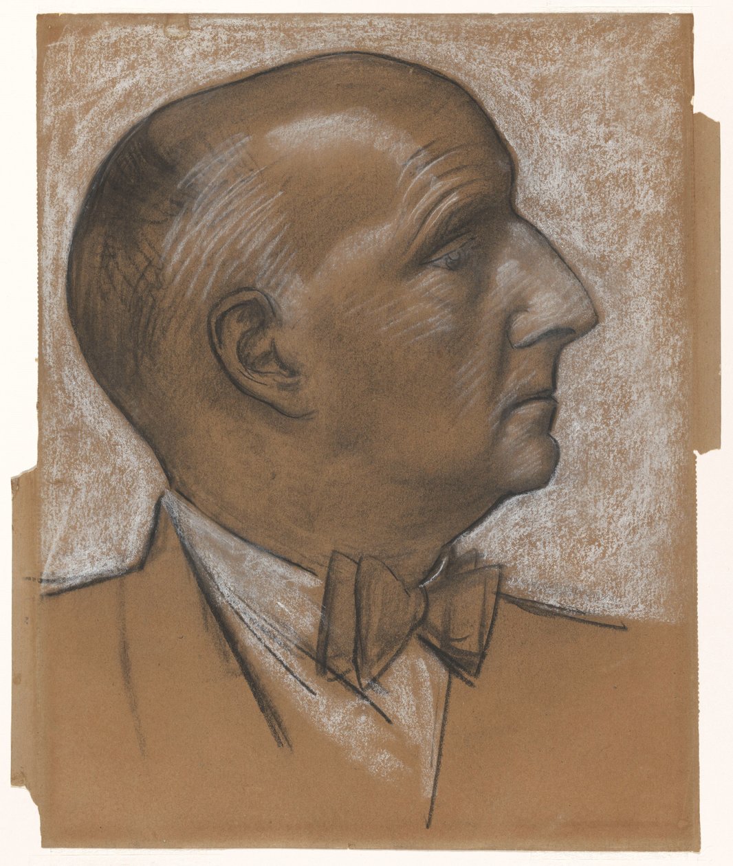 Autoportrét s motýlkem od Leo Gestel