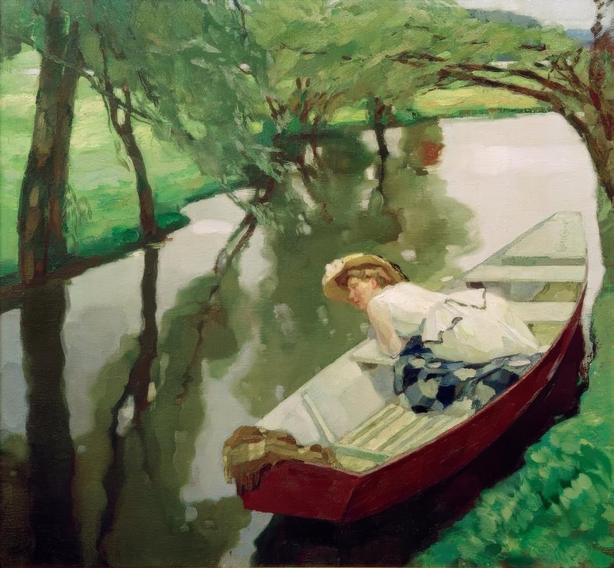 V lodi od Leo Putz