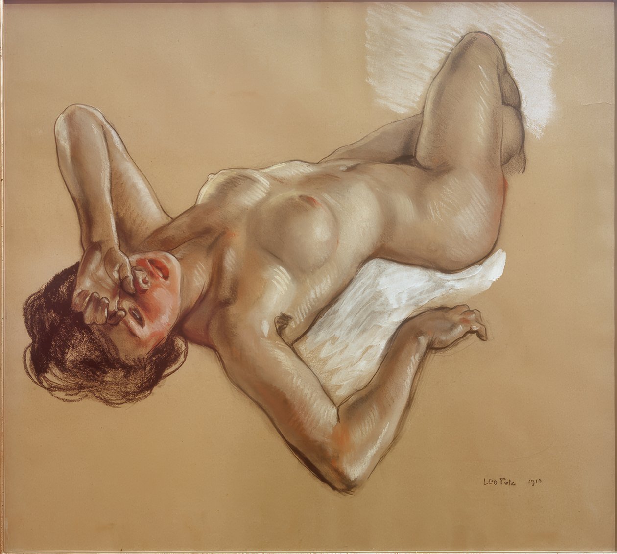Ležící akt (Alissa) od Leo Putz