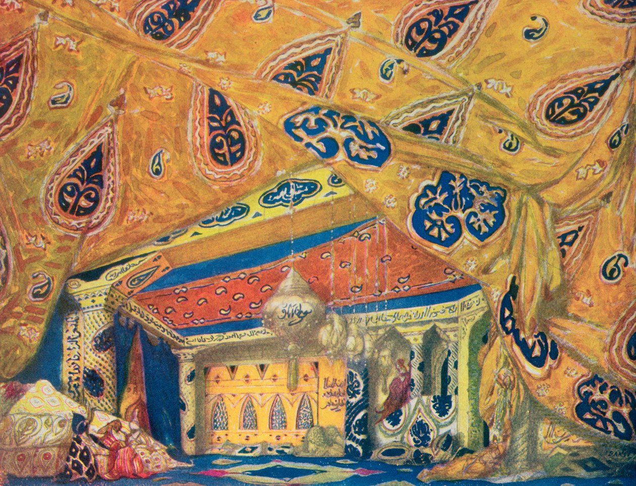 Salon Šeherezáda od Leon Bakst