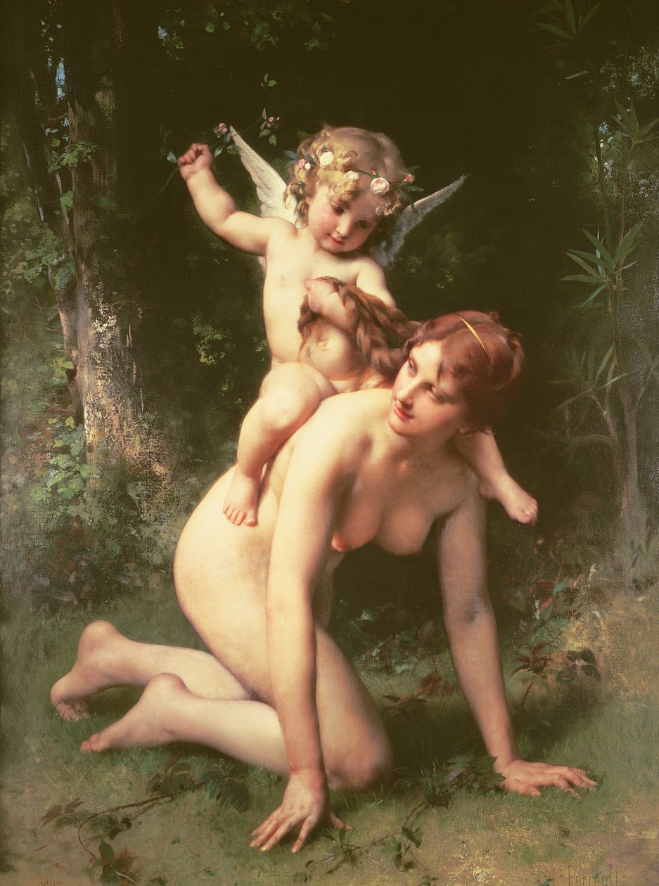 Láska dobývá, 1880 od Leon Bazile Perrault