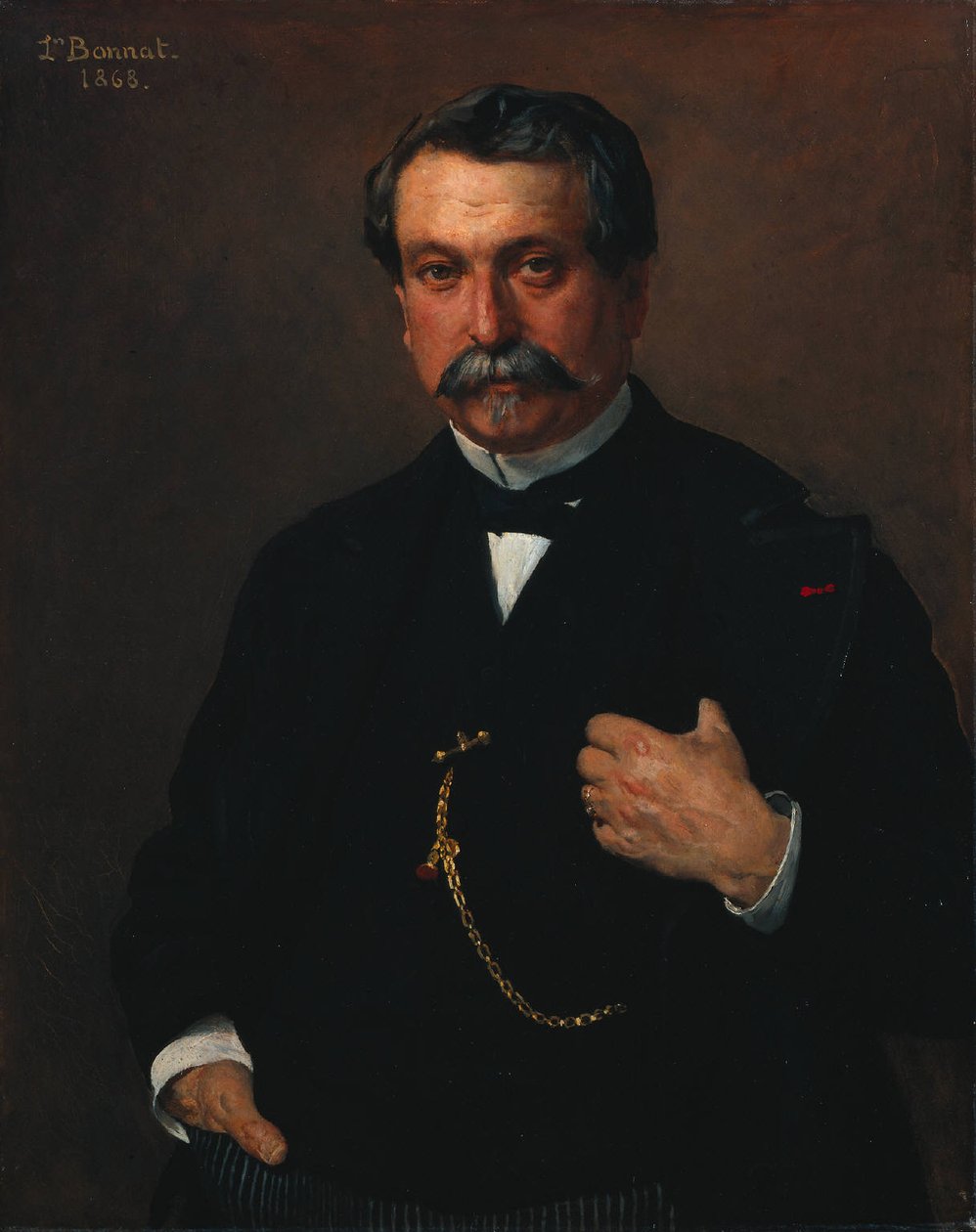 Portrét muže od Leon Joseph Florentin Bonnat