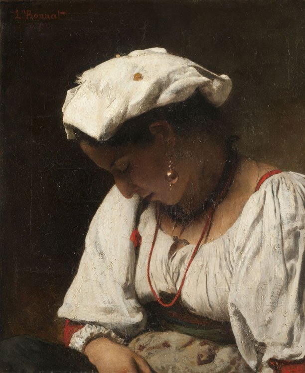 Oběť od Leon Joseph Florentin Bonnat