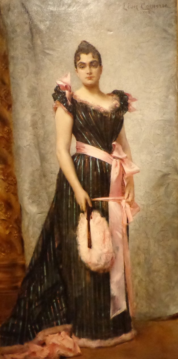 Portrét manželky umělců od Leon Francois Comerre