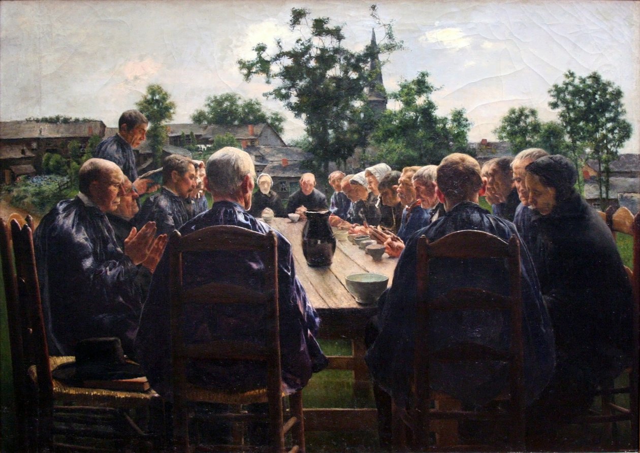 Pohřební jídlo od Léon Frédéric