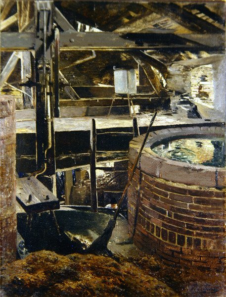 Starý pivovar, 1895 od Leon Henri Marie Frederic
